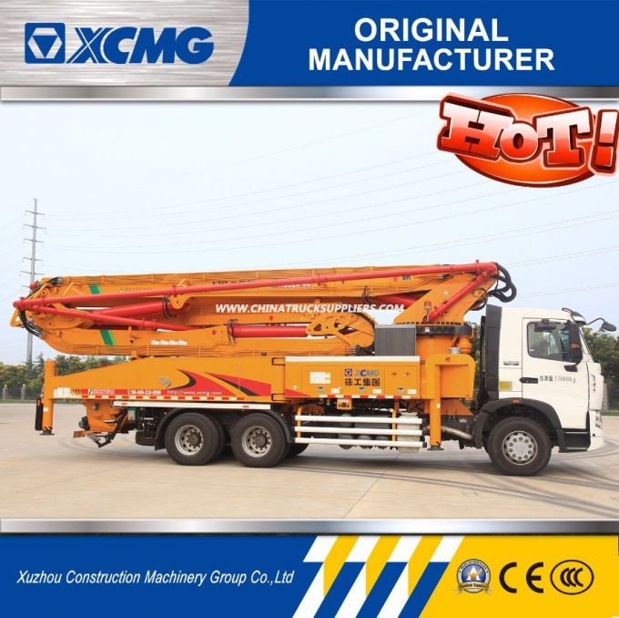 XCMG Official Manufacture Hb52k Concrete Pump with Mixer for Sale 
