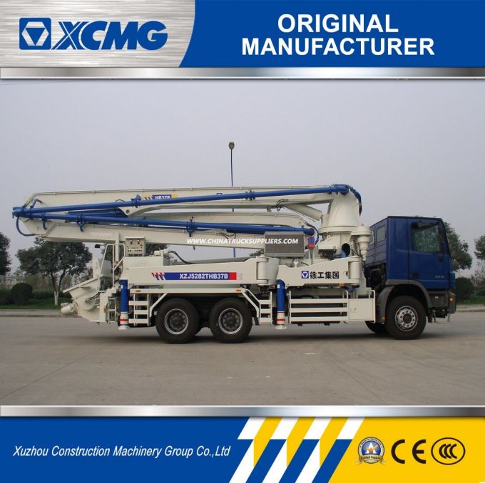 XCMG Official Manufacturer Hb37b 37m Truck Mounted Concrete Pump 