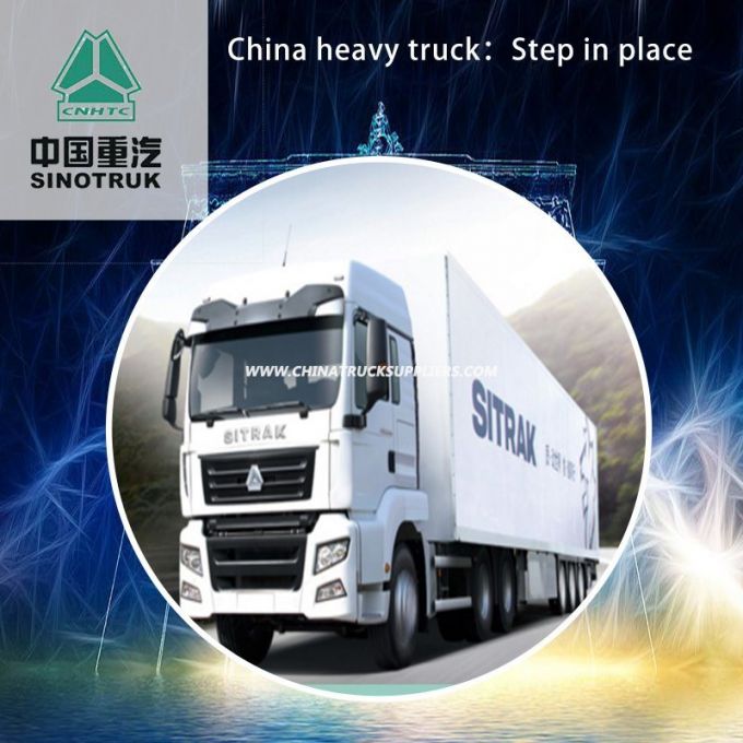 Dump Truck HOWO Sitrak C7h Heavy Truck 400HP 4X2 Tractor 