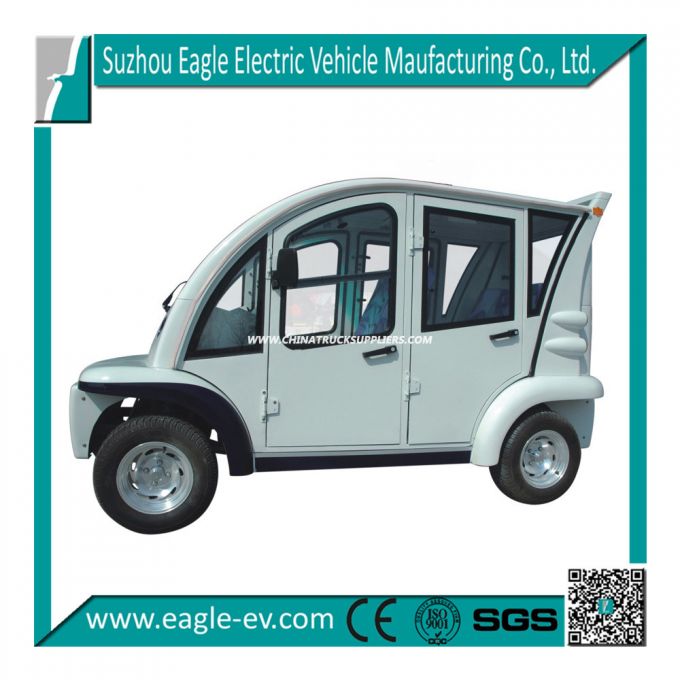 Electric Car, 4 Seats, Closed, CE Approved 