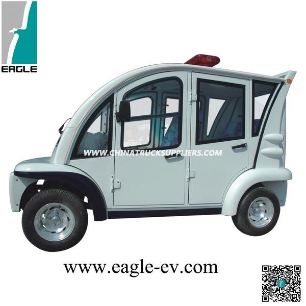 Electric Four Seats Passenger Carrier, People Mover with Hard Door 