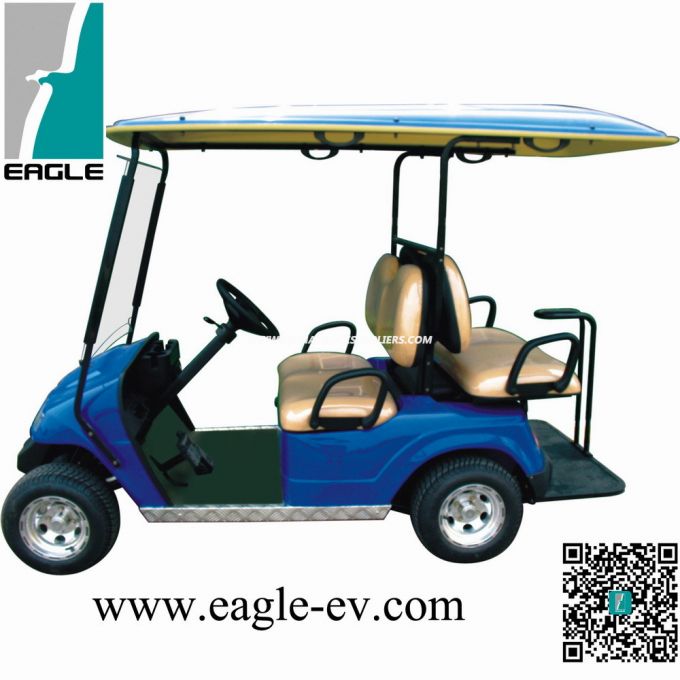 Golf Cart, 4 Seats, Electric, Eg2028ksf, CE Approved, Brand New 