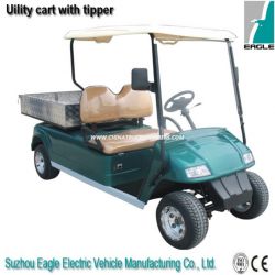 Electric Utility Cart with Hydraulic Lifted Cargo Box