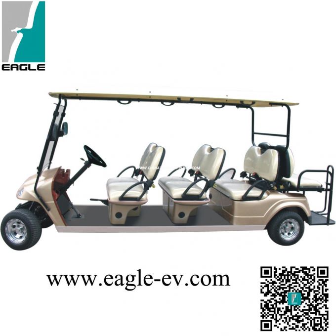 Electric Utility Cart, 8 Seats, Electric, Eg2028ksz, Ce Approved 