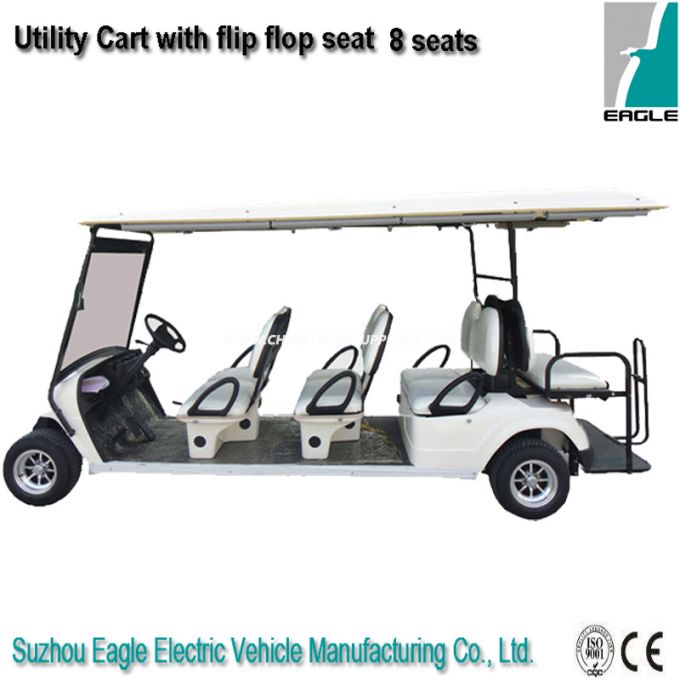 Electric Golf Car with Rear Flip Flop Seat, Eg2068ksz 