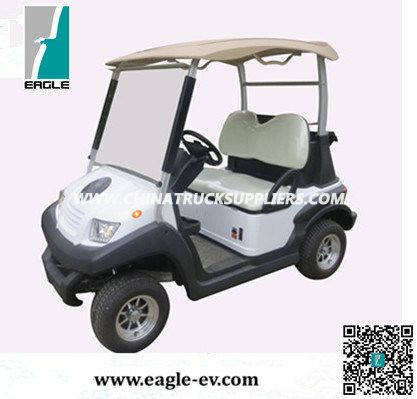 Four Wheel CE Approved New Designed Electric Golf Car with Aluminum Chassis Frame 