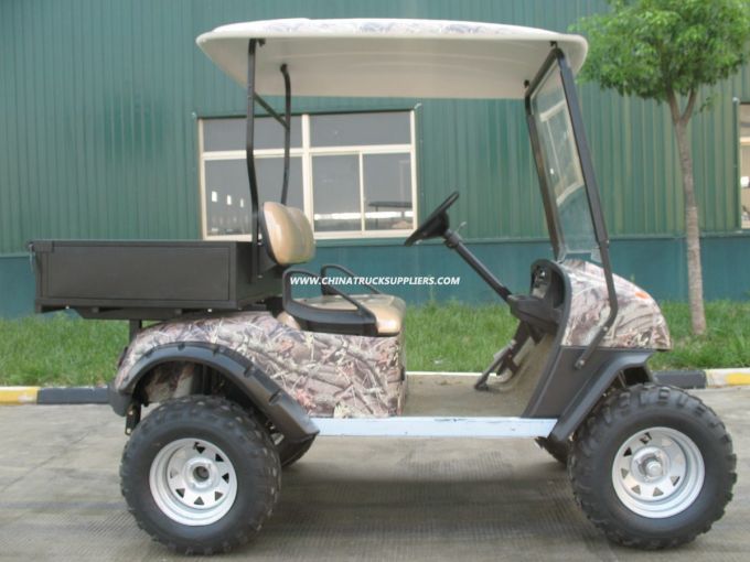 Two Seats Electric Hunting Buggy with Cargo Box 