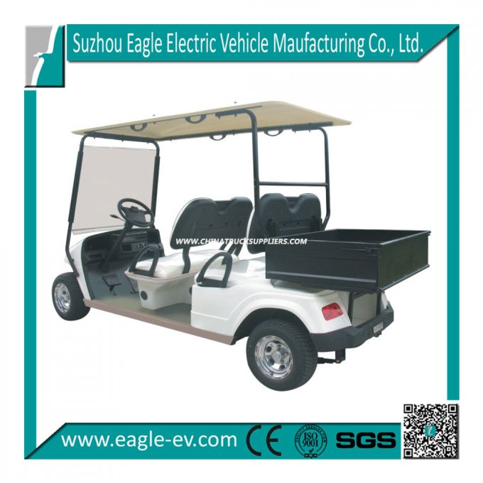 Electric Resort Vehicle, 4 Seats with Luggage Box, Eg2048h 