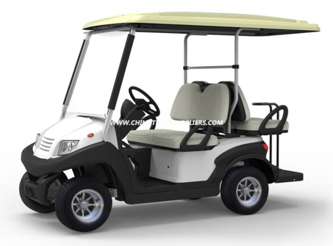 Utility Vehicles Based Golf Cart with Rear Jumper Seat 