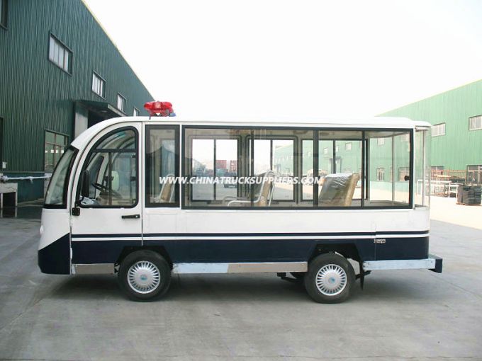 China Electric Mini Bus/Car Electric Tram for Sale with Aluminum Hard Door, Eg6088kf 