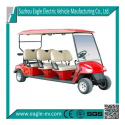 6 Seats Golf Carts, 5kw AC Motor, Plastic Body, Made in China, Factory Supply, CE Certificate, Made
