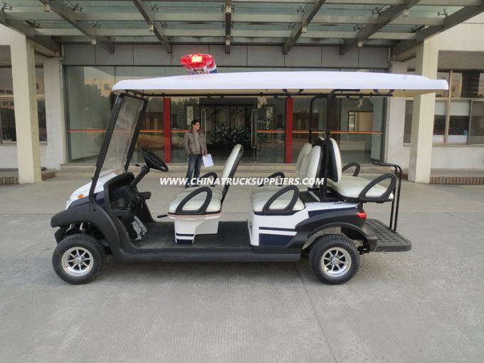 Battery Operated Golf Car for 8 Seater with Back Seat Images 1