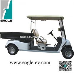 Electric Utility Vehicle with Cargo Box, CE Approved,