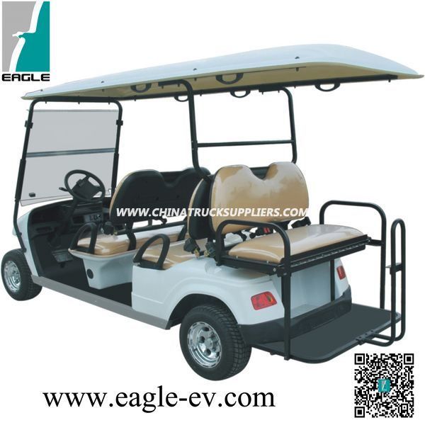 Eg2048ksz, 6 Seaters Fast and Luxury Electric Powerful Golf Cart 