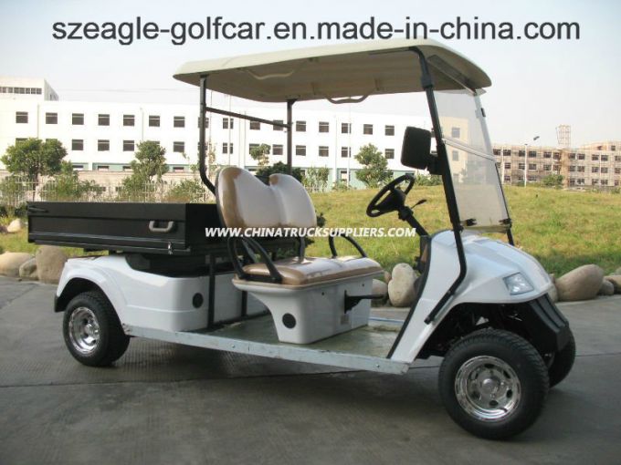 Eg2048hcx, 2 Seater Mini Electric Utility Vehicle with Demountable Cargo Box 