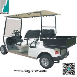 Electric Golf Cart with Cargo Box for Hotel