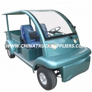 Electric Utility Vehicle, with Long Cargo Bed and Roof, Eg6063kcx 