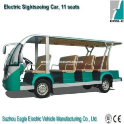 11 Seaters Electric Golf Car/Shuttle Bus Munufacure Low Price Shuttle Bus for Sale