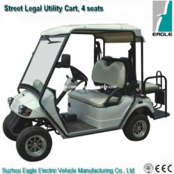 Street Legal Utilty Cart with Rear Flip Flop Seat