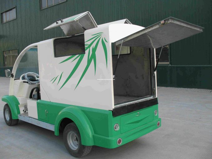 Electric Garbage Barrel Collection Truck 