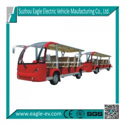 Electric Shuttle Bus Train, 29 Seats, Eg6158t with Trailer