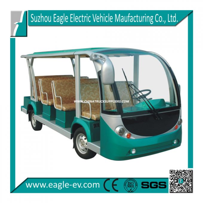 Electric Zoo Shuttle Bus, 11 Seats, Eg6118kb, CE Approved 