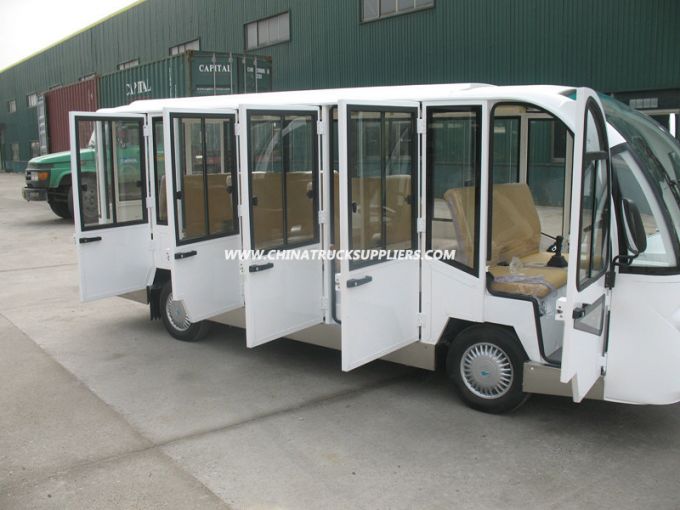 Electric Bus, Aluminum Hard Door, 14 Seats, Eg6158kf, Ce Approved 