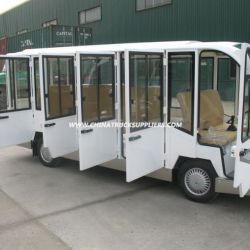 Electric Bus, Aluminum Hard Door, 14 Seats, Eg6158kf, Ce Approved
