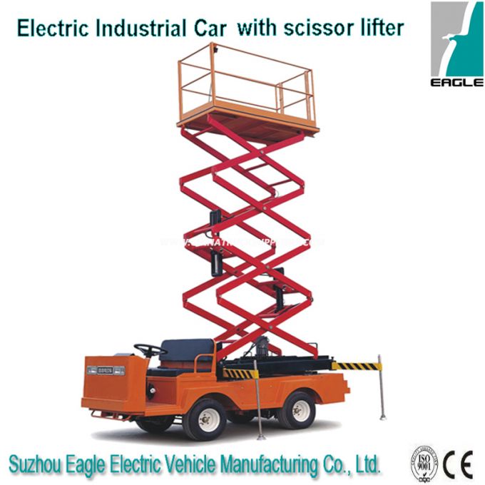 Elelctric Platform Truck Cargo Passenger Van with Load Capacity of 2 Tons, Eg6042h 