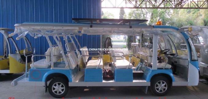 Electric Shuttle Bus, Mini Electric Train, CE Approved, Eg6158k 