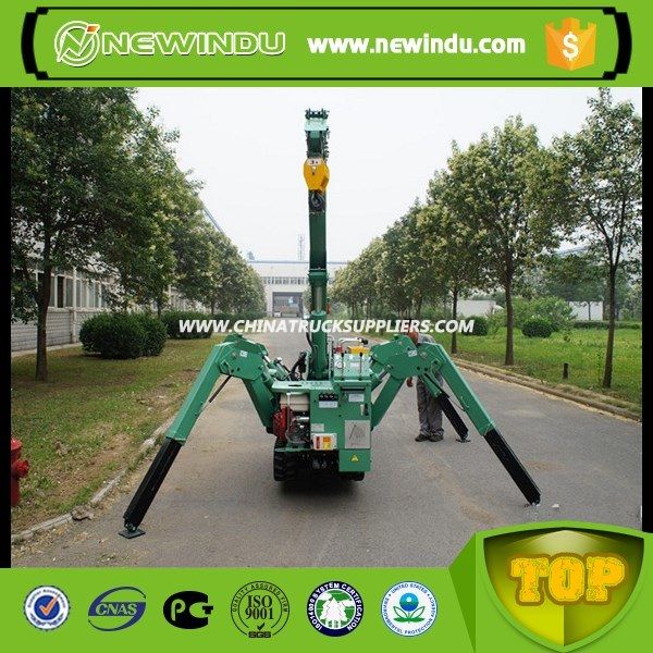 1ton Mini Crawler Crane Spider Crane 