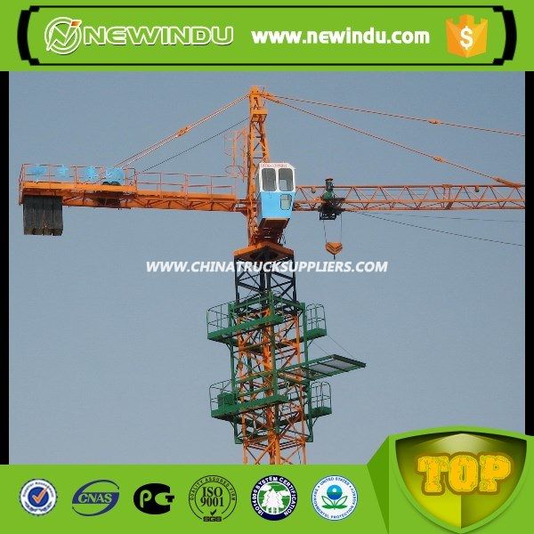 T6513f-8 Chassis Flat Top Tower Crane 