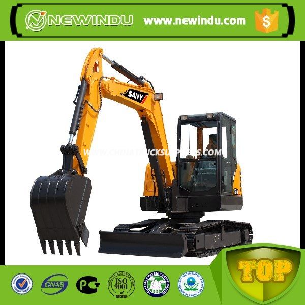 High Efficiency Mini Small Sy60c Excavator Prices for Sale Images 1