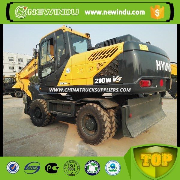 Hyundai R150wvs Wheel Excavator 15ton Images 1