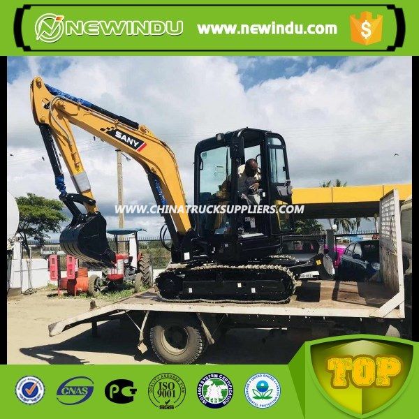 Sany Sy35u Small Tire 3 Crawler Excavator Images 1