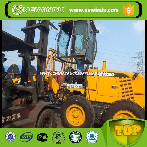 Hot Sale 135HP Road Grader Price Mini Gr135 with Rires Blades Images 1