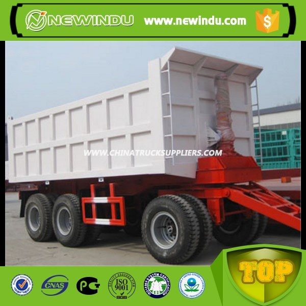 Factory Price 50 Ton New Dump Semi Trailer Images 1
