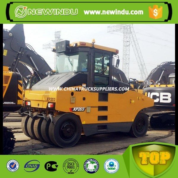 Chinese XCMG XP261 26ton Pneumatic Tyre Roller Images 1