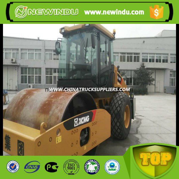 Chinese Xs143j 14 Ton Single Drum Vibrating Roller Images 1