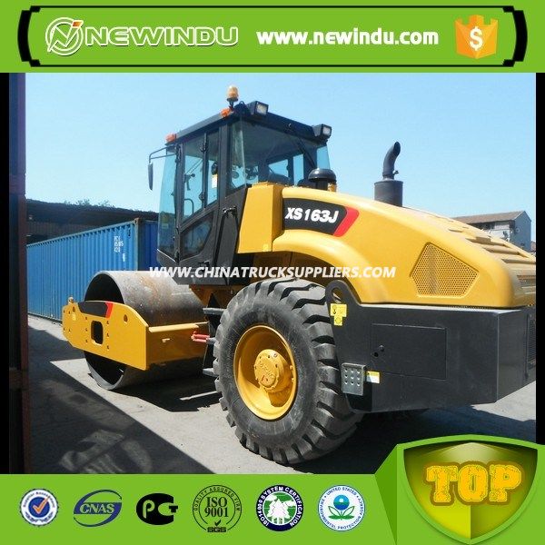 Chinese 16 Ton Xs163j Vibrating Compactor Roller 