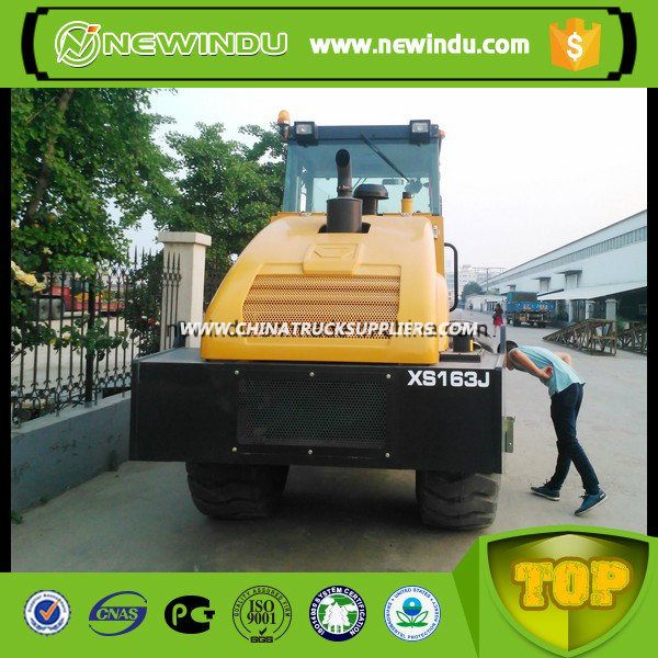 16 Ton Xs163j Single Drum Road Roller Images 1
