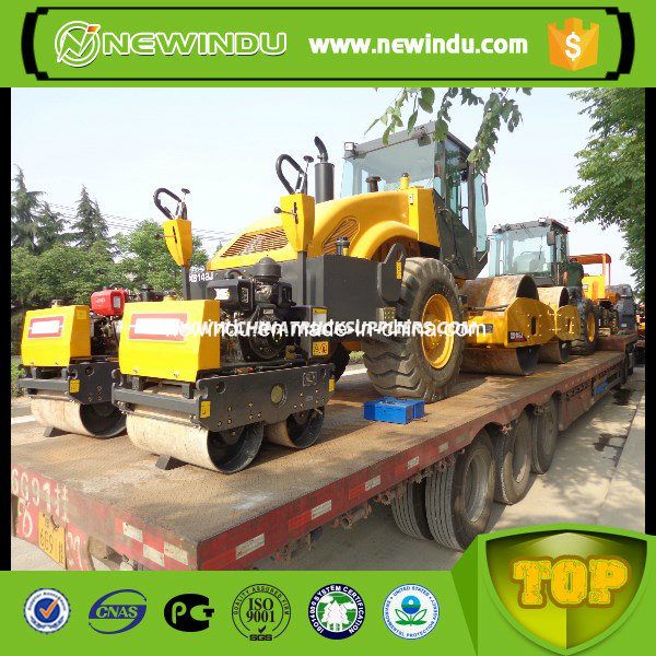 Mechanical System Single Drum Vibrating Road Roller Xs142j) Images 1