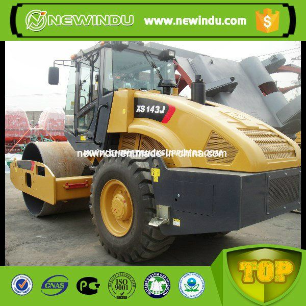 14ton Single Drum Vibratory Sheep Foot Road Roller (Xs143j) 