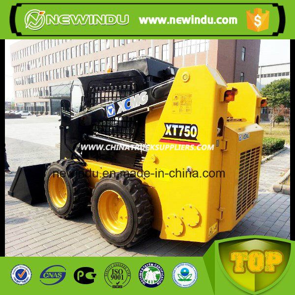 XCMG Mini Loader Skid Steer Loader Price Xt750 Images 1