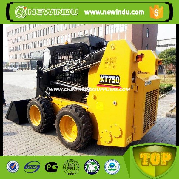 XCMG Xt760 Mini Cheap Skid Steer Loader for Sale Images 1