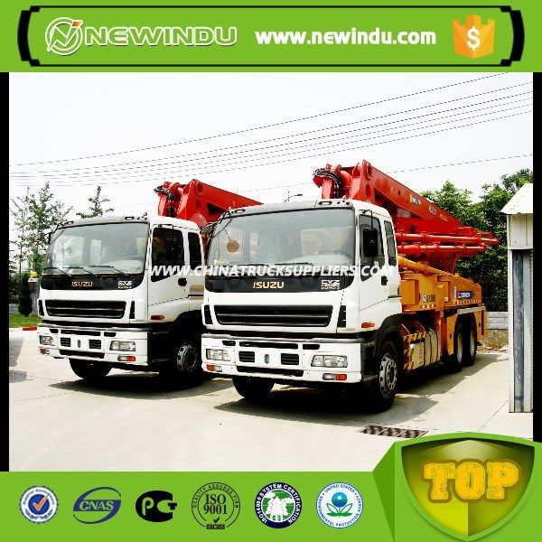 Sany 38m Truck-Mounted Concrete Pump Images 1
