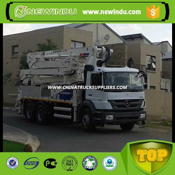 New Chinese Zoomlion 46 Meters 4 Boom Concrete Pump Truck 