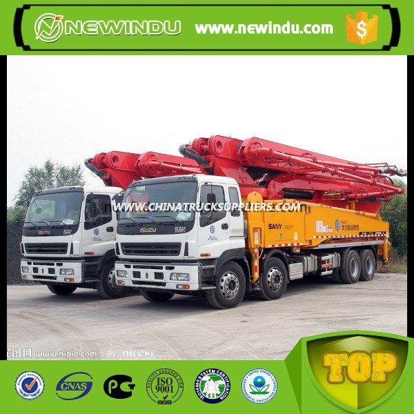 Sany Concrete 4 Boom Pump Truck 42m-45m Price Ethiopia 