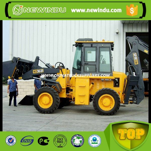 Construction Wz30-25 Wheeled Backhoe Loader Price Images 1