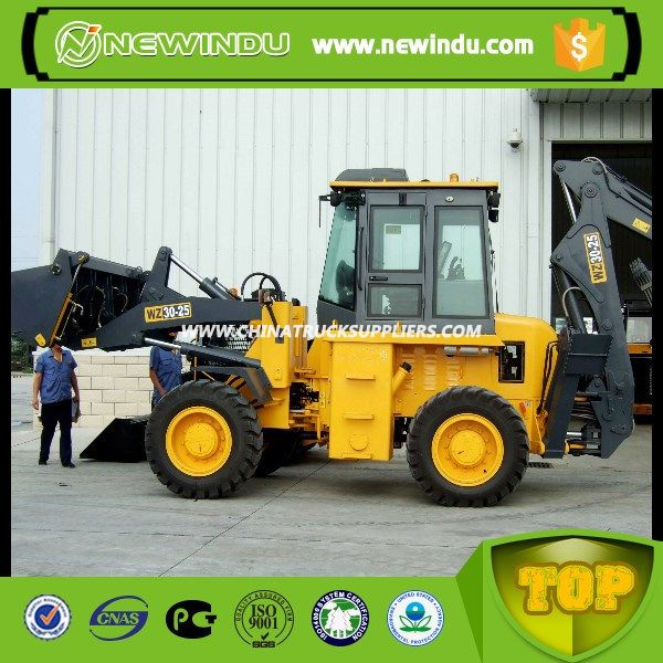 Construction Wz30-25 Wheeled Backhoe Loader Price 